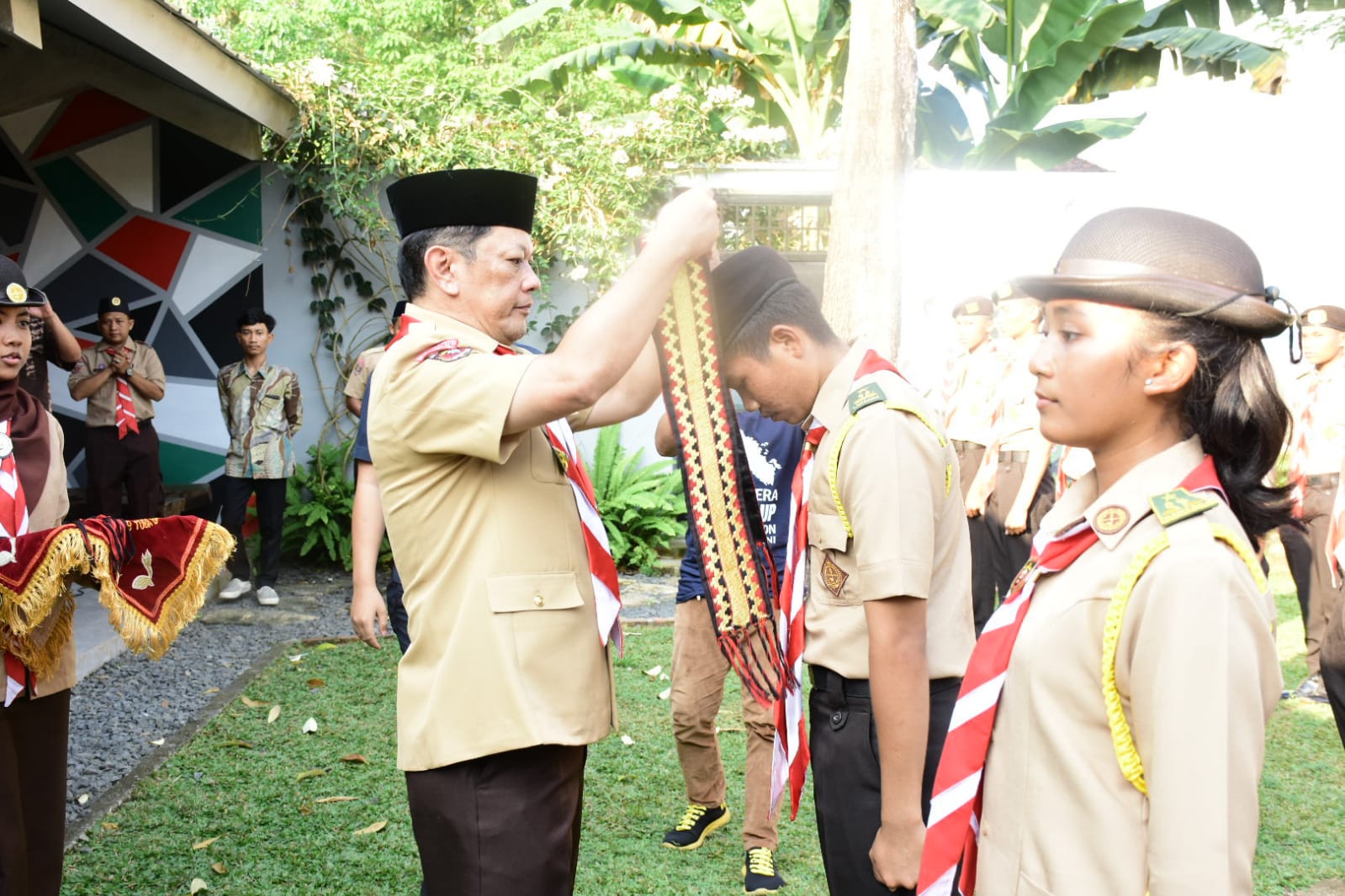 Firsada Lepas 32 Kontingen Tubaba ke Rainas XII 2023