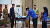 Pj Bupati Pringsewu Lantik 89 Pejabat Fungsional