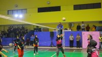 Bhayangkari Cabang Brimob Juara Turnament Bola Voli HKGB ke-71
