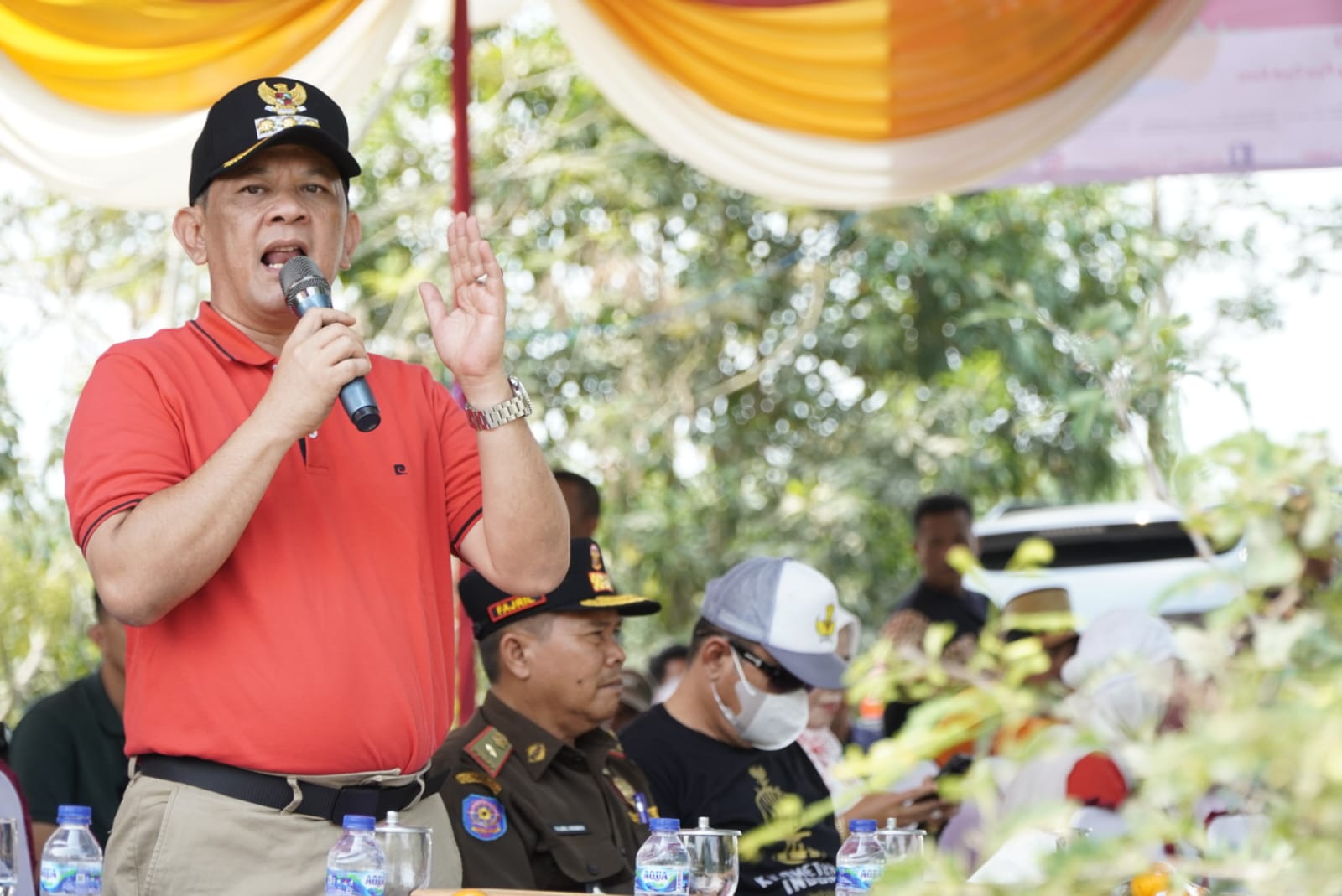 Meriahkan HUT RI ke-78, Pj Bupati Tubaba Buka Lomba Balap Perahu