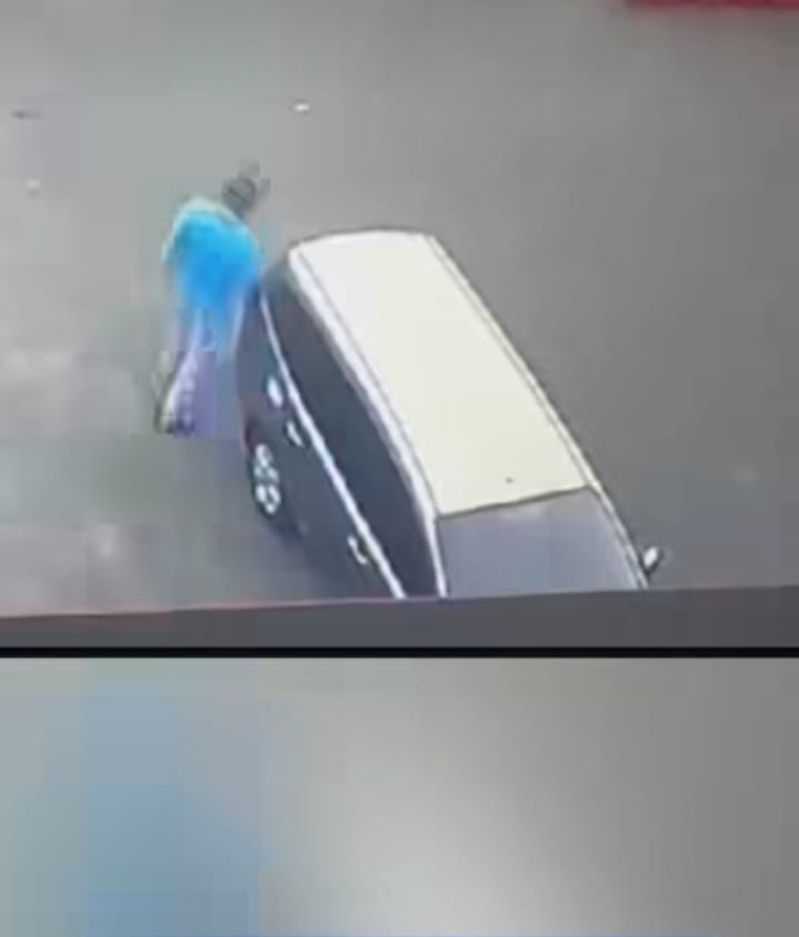 Aksi Nekat Curi Mobil di Polresta Bandarlampung