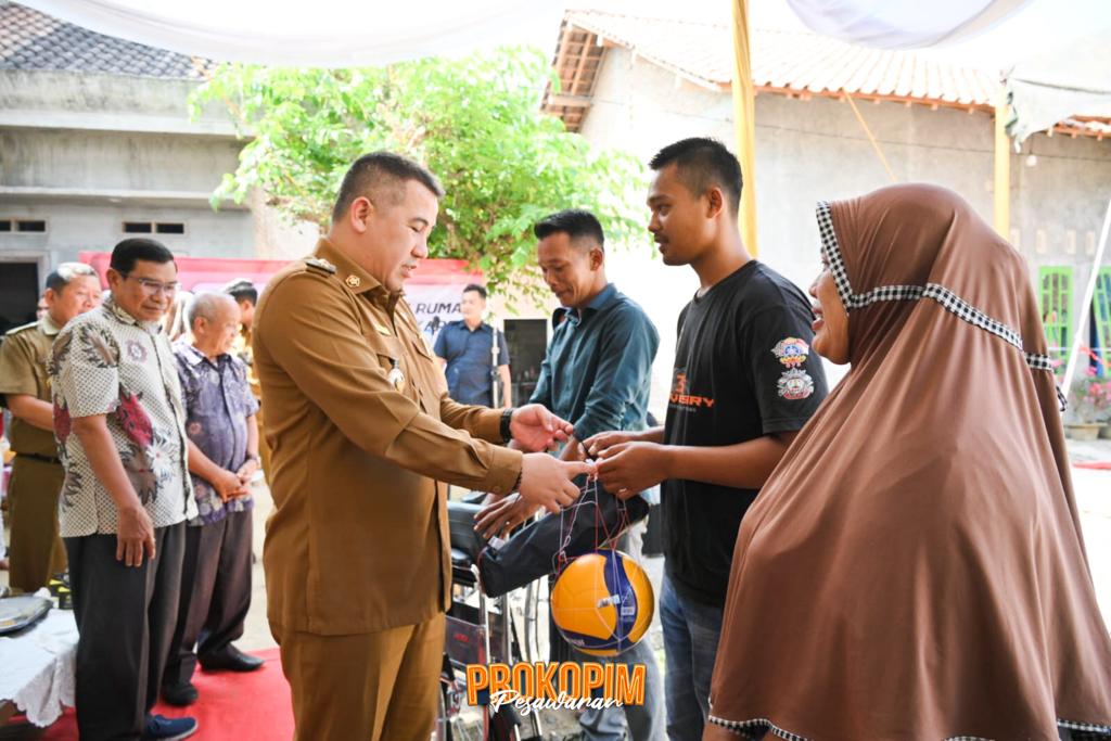 Dendi Nilai Bedah Rumah IKAPTK Layani Warga