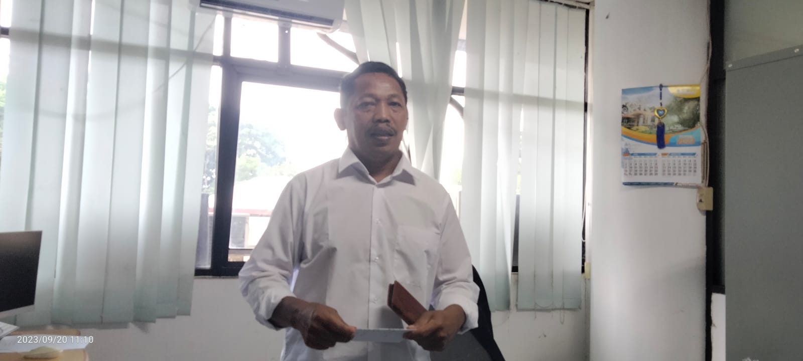 Kabag Informasi dan Humas Unila Suratno SP.d., M.H. (Foto: Zul)