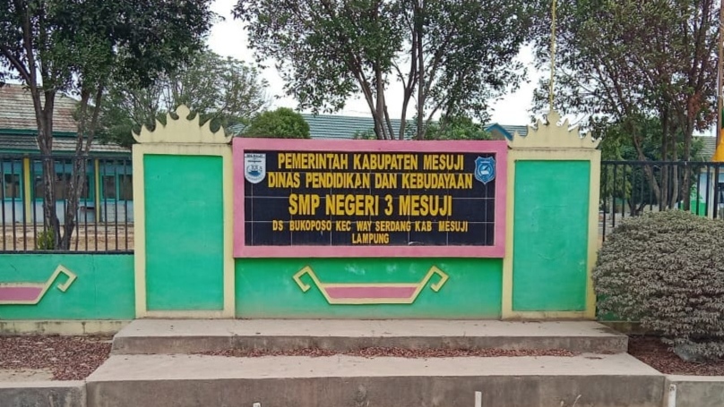 Proyek Miliaran Rupiah, Revitalisasi SMPN 3 Mesuji Asal Jadi?