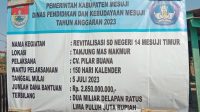 Proyek Revitalisasi SDN 14 Mesuji Timur Bermasalah