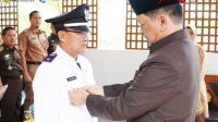 Firsada Lantik Pj Kepalo Tiyuh Gunung Terang