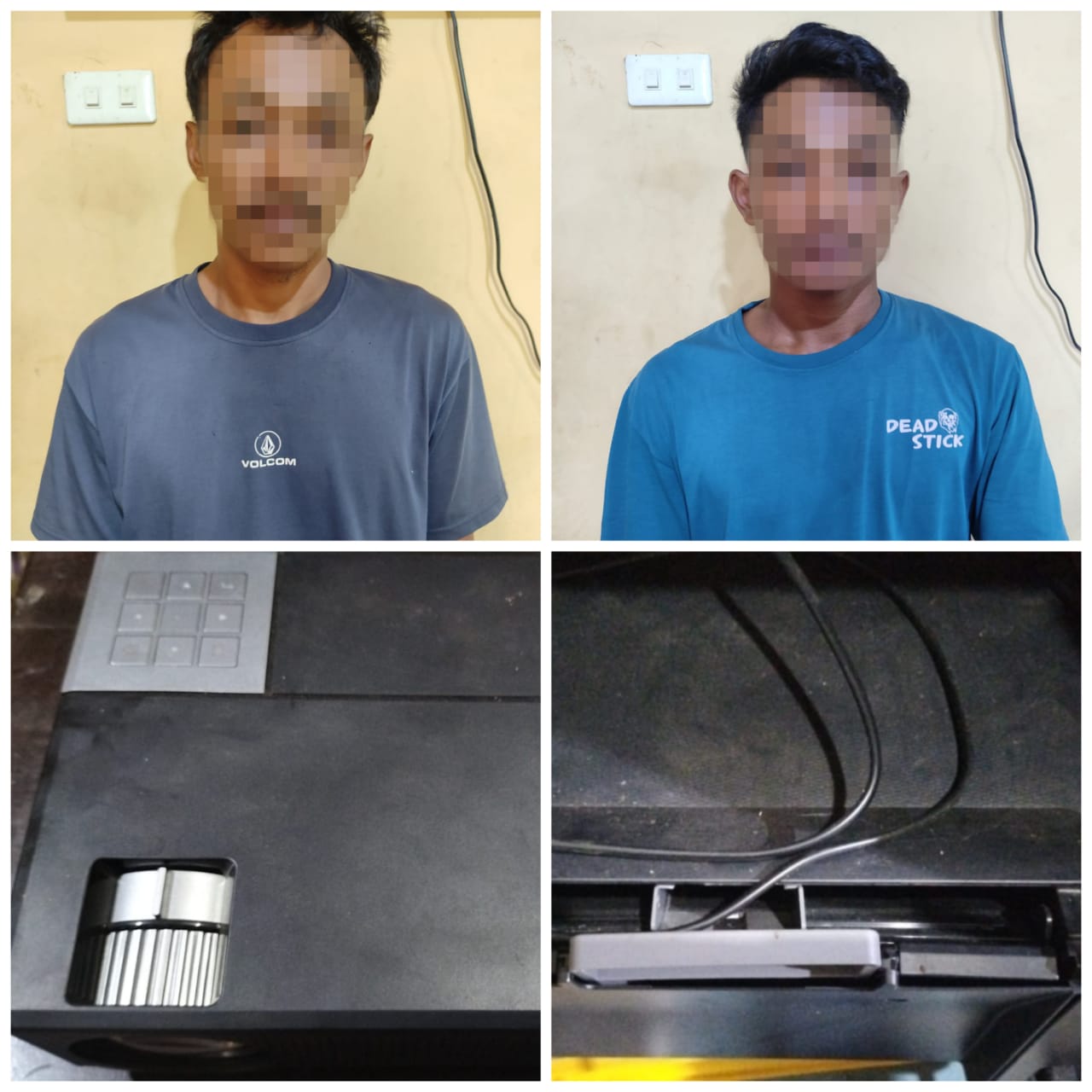 2 Pencuri di SDN 23 Tumijajar Diciduk Polisi