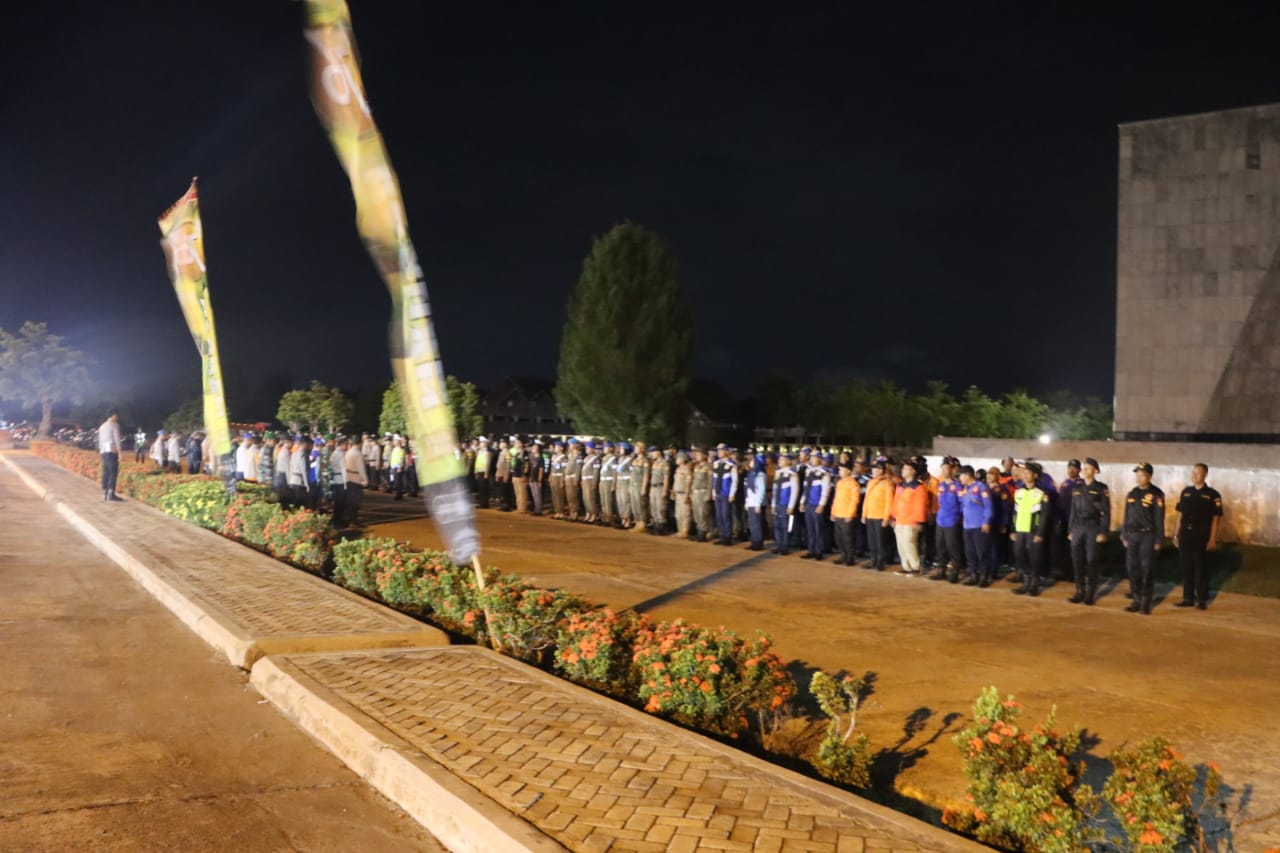 Polres Tubaba Gelar Apel Kesiapan Pengamanan Perayaan Tahun Baru