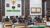 Jaga Stabilitas Pangan: Danrem 043/Gatam Ikuti Penandatanganan MoU Mentan dan Panglima TNI