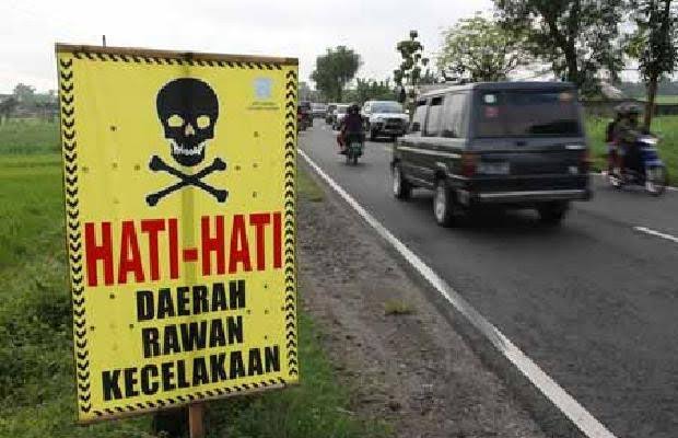 Waspadai Jalur Rawan Kecelakaan di Lampung 