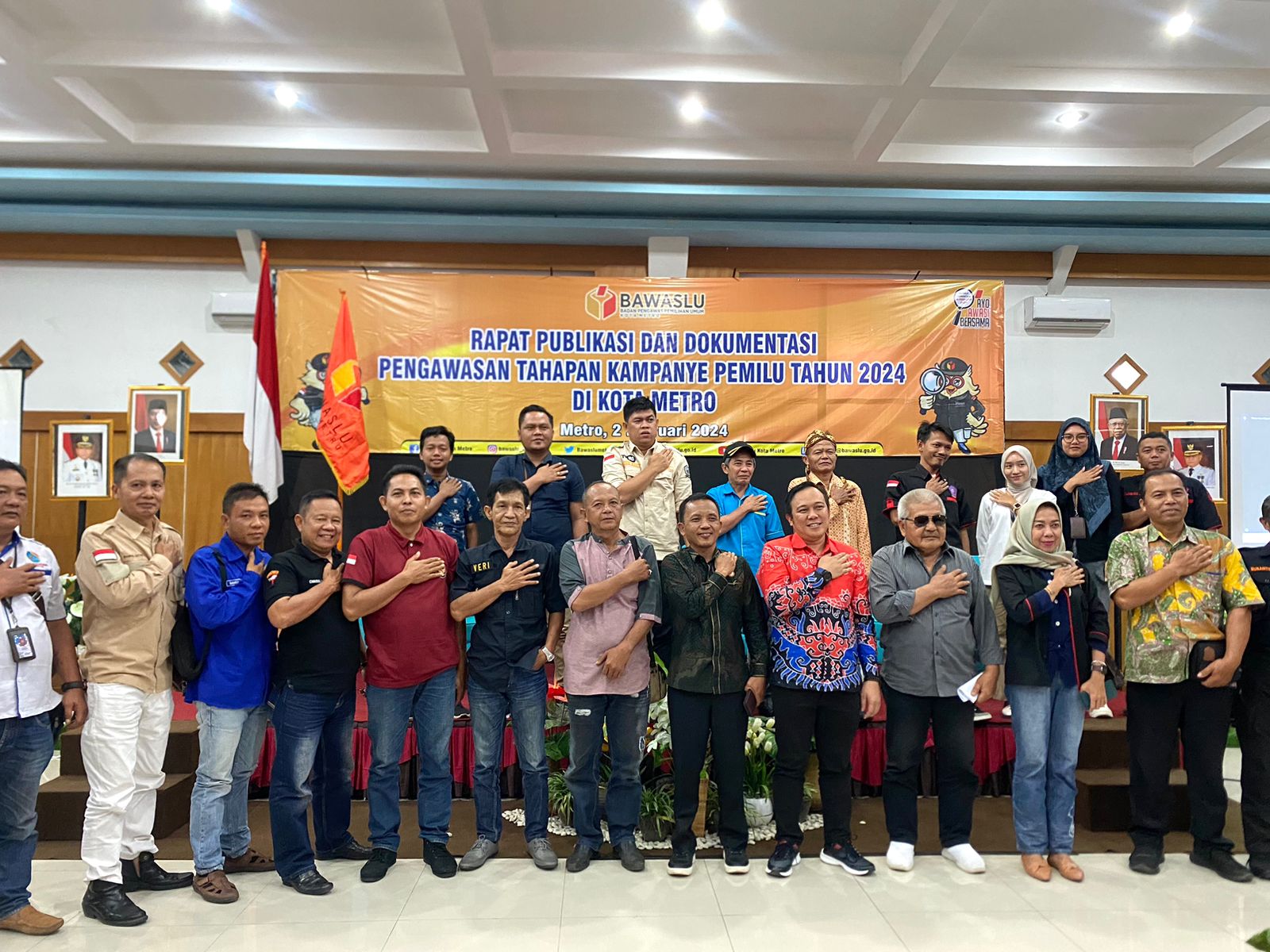 Bawaslu Metro Gandeng Media, Jadikan Pemilu Lebih Demokratis