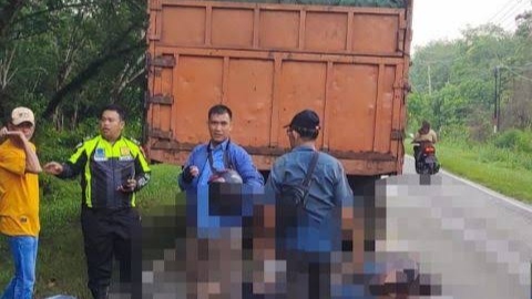 Dua Pelaku Diduga Curanmor Terlibat Lakalantas di Tanjung Bintang