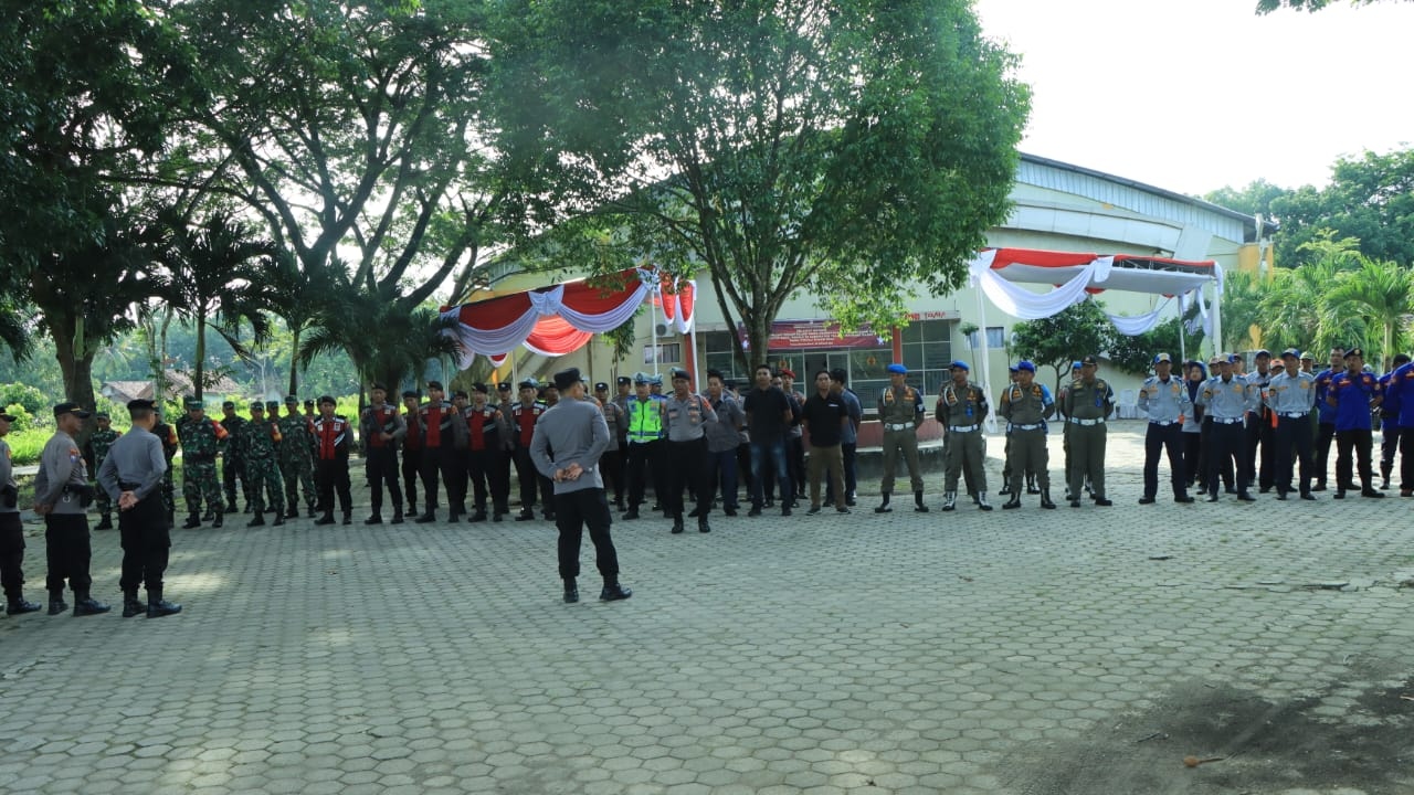 GOR ZA Pagar Alam Jadi Pusat Pengamanan Hasil Suara Tubaba