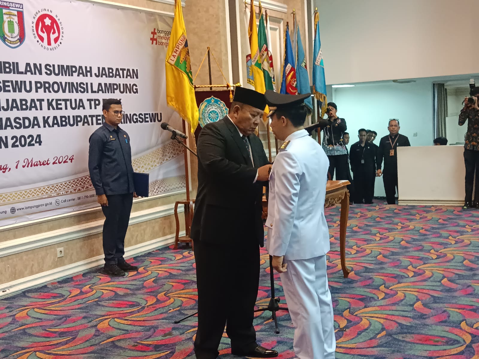 Marindo Kurniawan Pj Bupati Pringsewu, Arinal Beri Pesan Kritis 