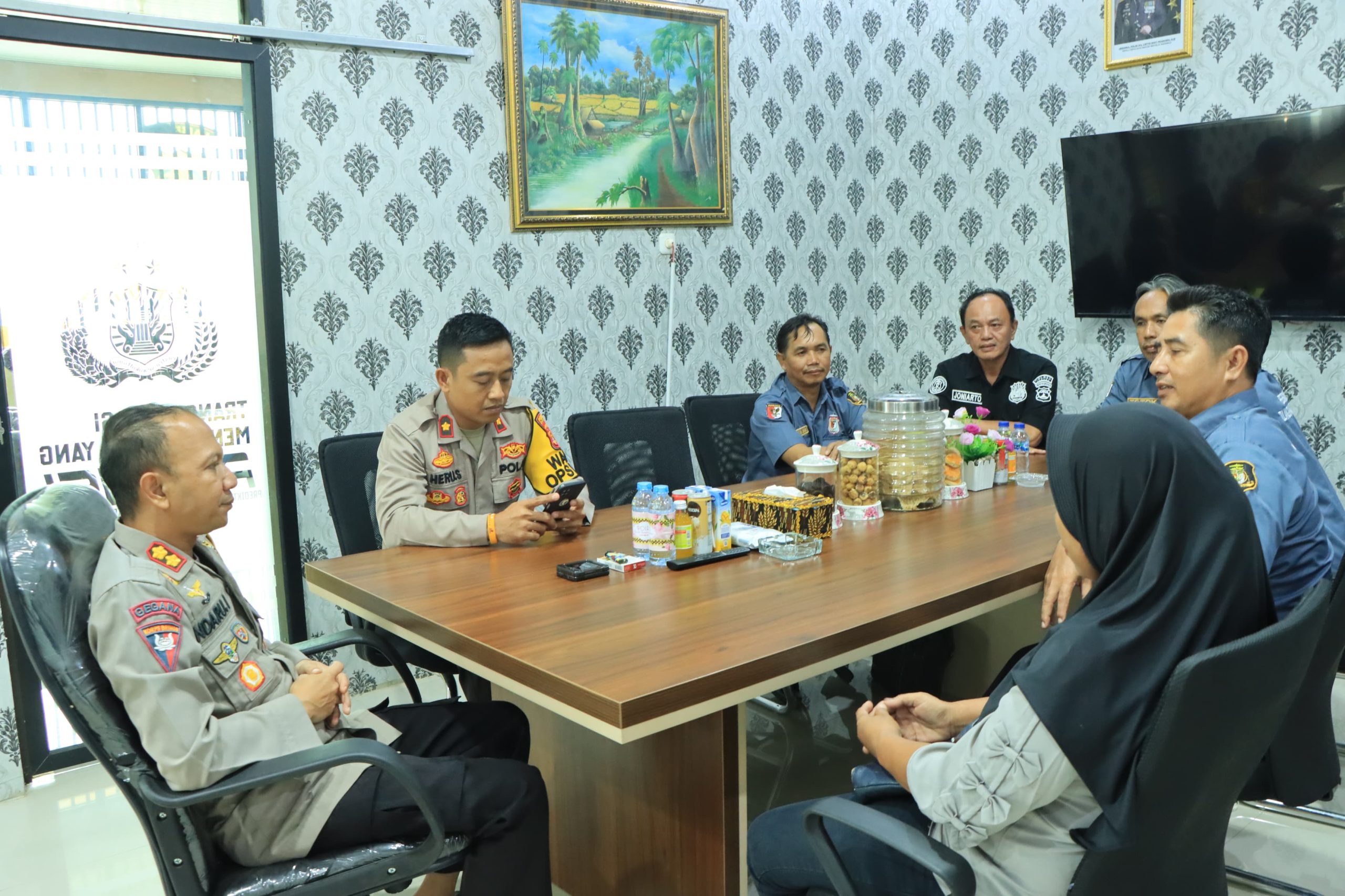 Pertemuan Strategis, Perbakin dan Polres Tubaba Satukan Langkah