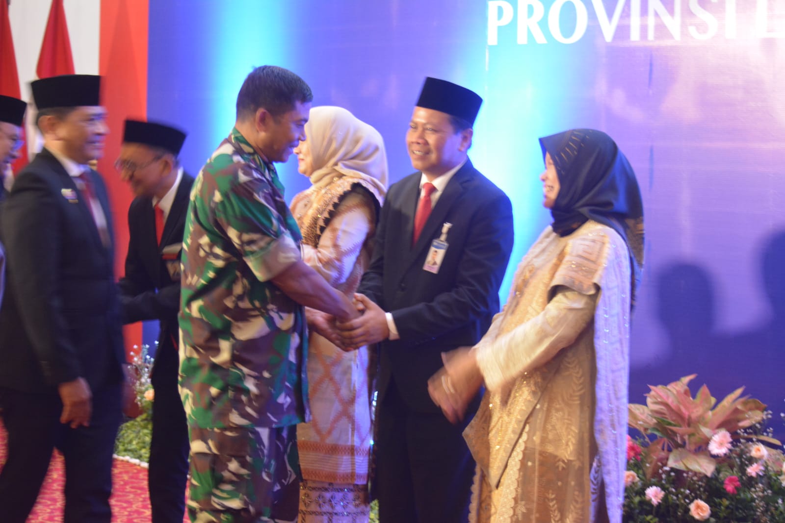 Danrem 043/Gatam Sambut Kepala BI Lampung 