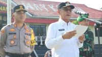 Wakil Bupati Waykanan Pimpin Gelar Pasukan Operasi Ketupat Krakatau 2024