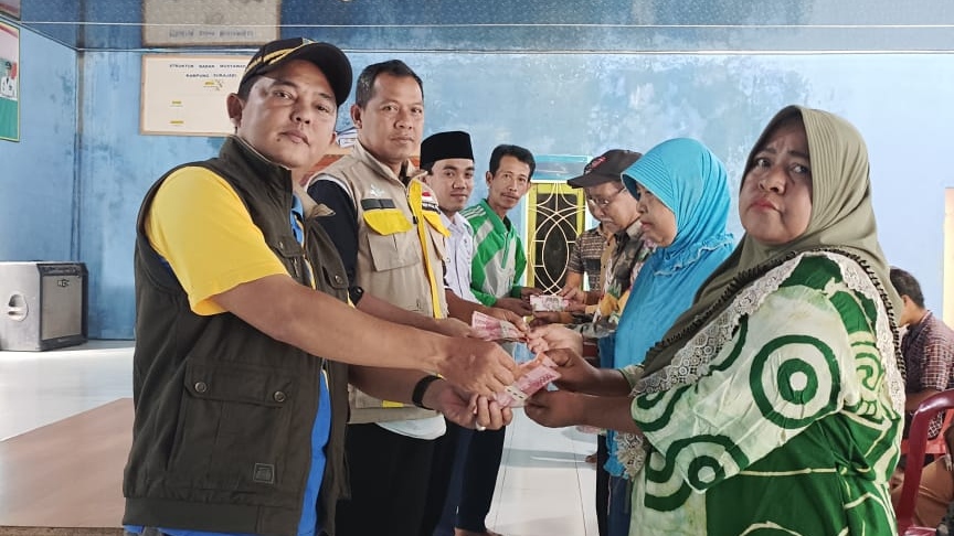 23 KPM Kampung Suka Jadi Terima BLT-DD 