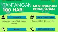 Hari Gizi 2024, PKRS RSUDAM Lampung Buka Program 100 Hari Turunkan Berat Badan