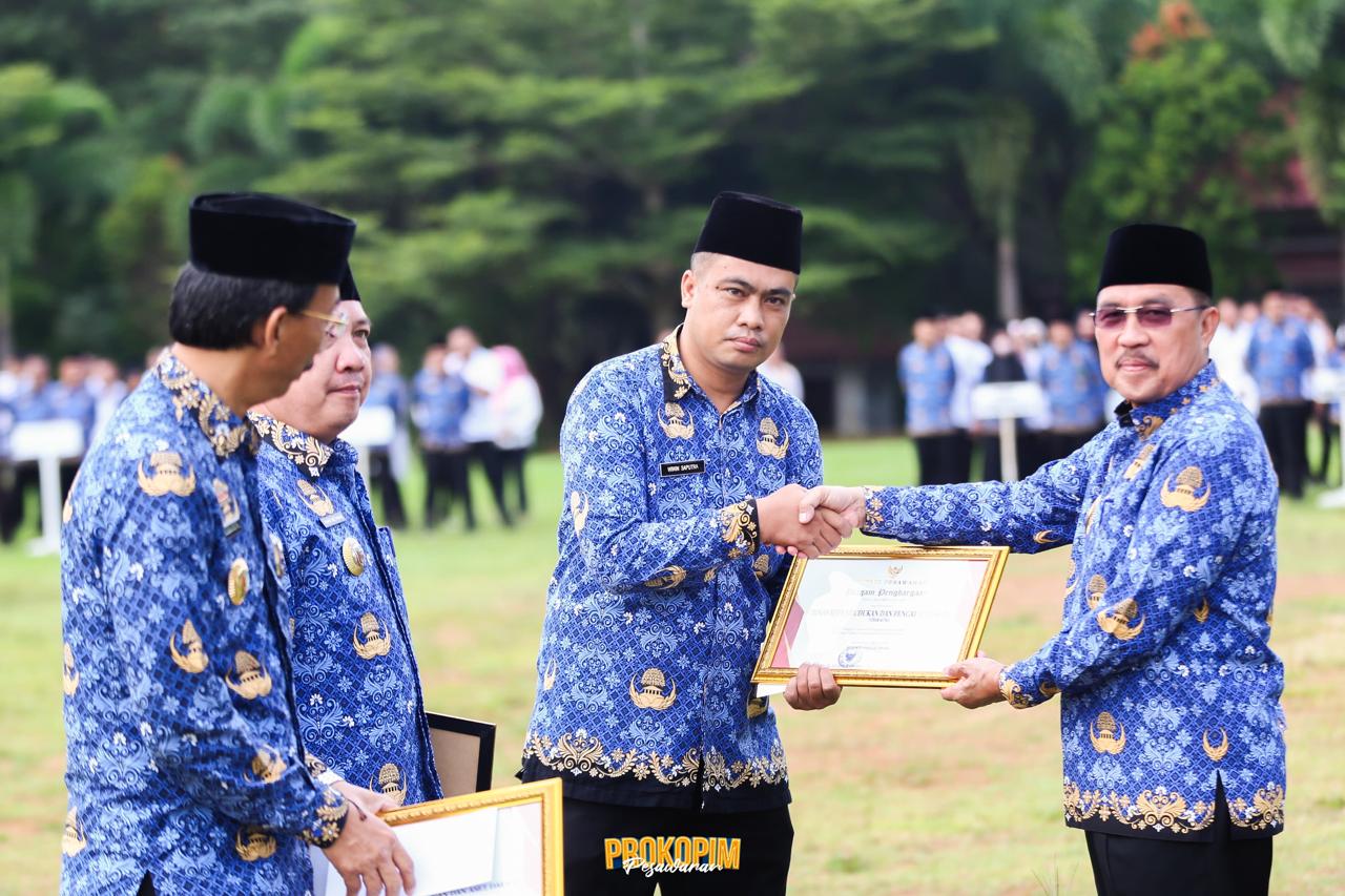 Pemkab Pesawaran Peringati Hari OTDA Ke-28