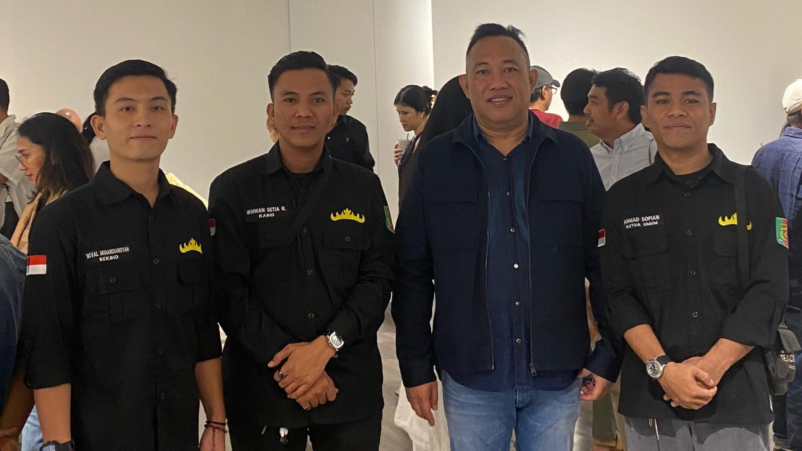 Bersama Permala Jakarta, Umar Ahmad Hadiri Pameran Seni